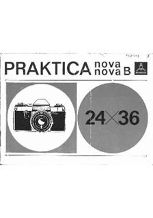 Praktica (VEB) Nova manual. Camera Instructions.